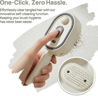 Elektrische stoom haarborstel